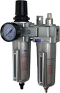 1/2" HEAVY DUTY COMBO PARTICULATE & COALESCING FILTER REGULATOR COMPRESSED AIR by THB