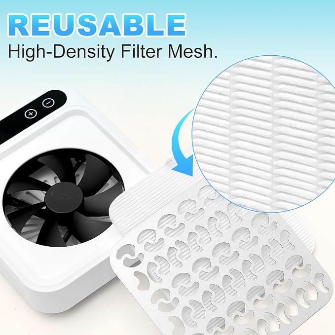 MEKK Professional Nail Dust Collector - Image 5