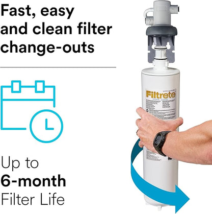 Filtrete 3US-PS01 Advanced Under Sink Quick Change Water Filtration System - Image 4