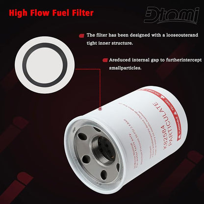 30 Micron Spin-on Fuel Filter Element, 25 GPM Diesel Gasoline Compatible - Image 6
