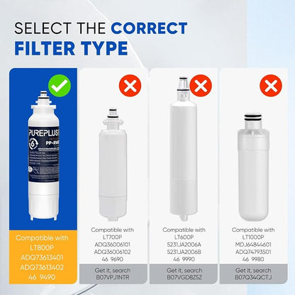 PUREPLUS LT800P NSF/ANSI 401, 42 & NSF P473 Certified Certified Replacement - Image 2