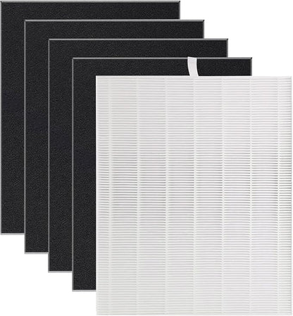 D480 True HEPA Replacement Filter D4, Compatible by BesReyDa