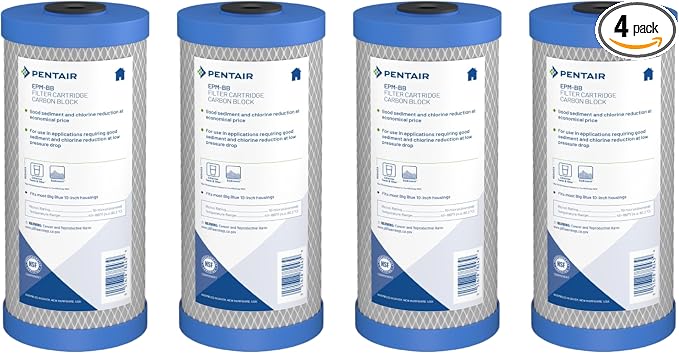 Pentair Pentek EPM-BB Big Blue Carbon Water Filter, Whole House Modified by PENTAIRPENTEK