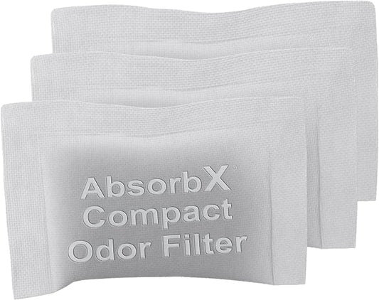 iTouchless 3-Pack AbsorbX Compact Odor Filters by iTouchless