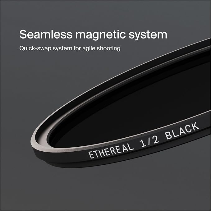 Urth 72mm Magnetic Ethereal Black Mist ½ Diffusion Lens Filter — Cinematic - Image 4