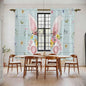 Easter Window Curtains 72 Inch Long 2 Panel Set, Rod Pocket Long Curtains & by Unknown