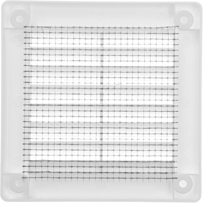 Vent Systems 3" x 3" White Plastic Soffit Vent Cover - Image 7