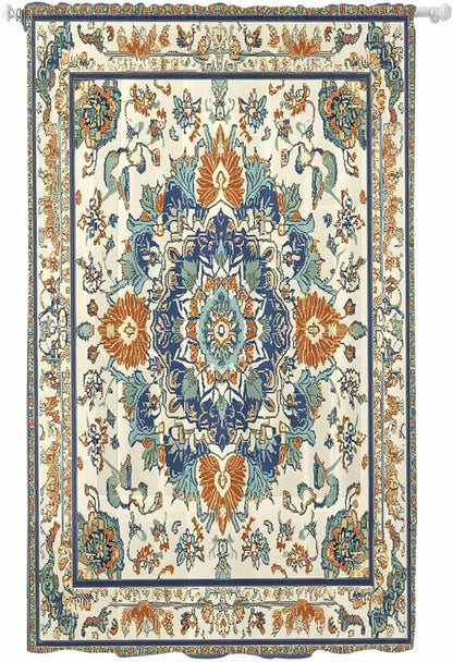 Sheer Curtains 84 Inches Long, Southwest Farmhouse Semi Sheer Curtains Light by Unknown