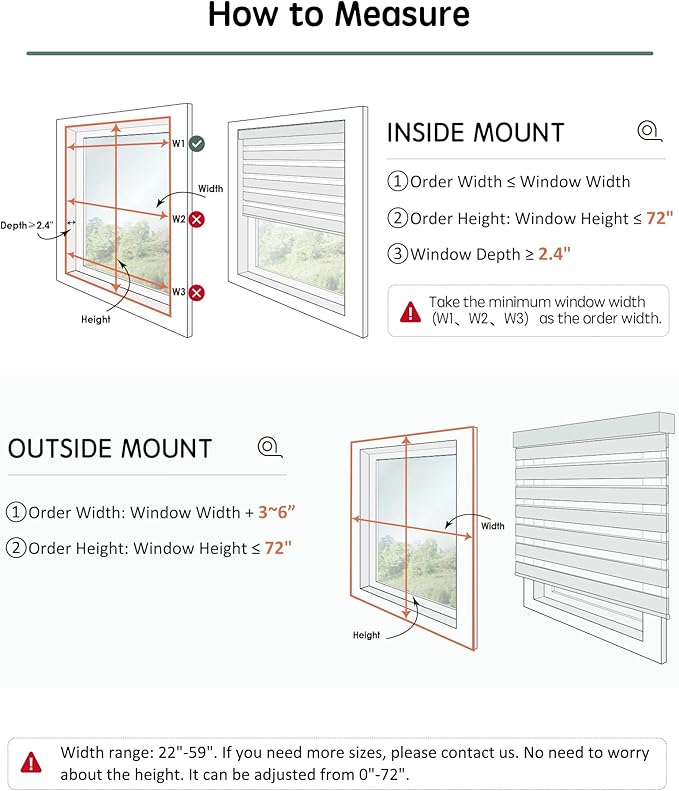 Yoolax Motorized Blinds with Remote, Electric Zebra Blinds for Indoor Windows, Room Darkening Smart Shades with Voice Control, Compatible with Alexa Google Home, APP Control, 58" W x 72" H, Grey