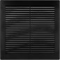 Vent Systems 8" x 8" Black Plastic Soffit Vent Cover by VentSystems
