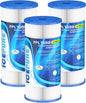 ICEPURE 20 Micron 10" x 4.5" Whole House Extra Coarse Pleated Sediment Filter by ICEPURE