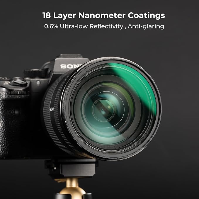K&F CONCEPT 82mm White Mist 1/4 Filter, 18 Multi-Layer Coatings Dreamy Soft - Image 3