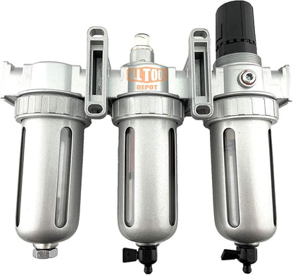 3/8" NPT MID FLOW Filter Regulator Coalescing Desiccant Dryer System - Image 5