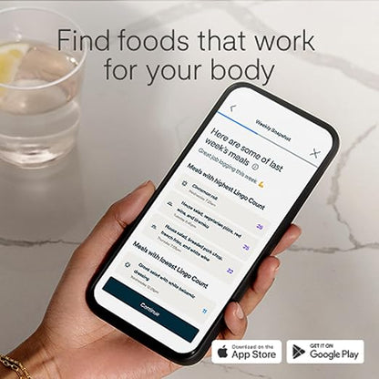 Lingo Continuous Glucose Monitor & App. Made by Abbott. Know the impact of what - Image 5