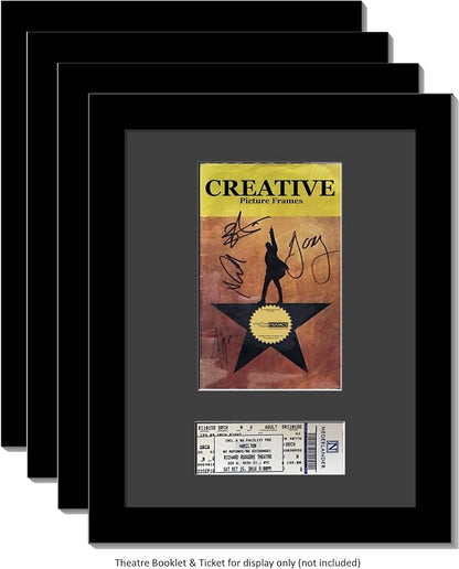 Creative Picture Frames 4Pk11X14-B Black Theatre Frame - Image 2