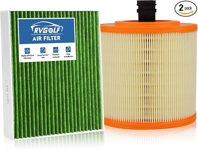 Engine+Cabin Air Filters Kit Fit by RVgolf