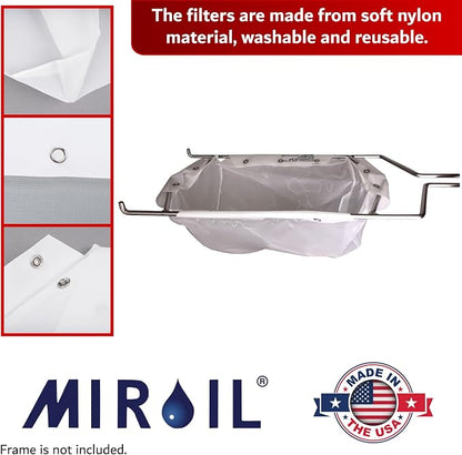 MirOil RB22FS Oil Polishing Filter Bag, Maintain Quality & Taste of Fried Foods - Image 3