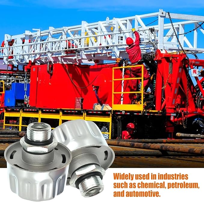 1/2" NPT Breather Cap with 40 Micron Filtration | Heavy-Duty Carbon Steel & - Image 8