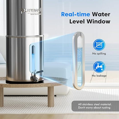 Purewell 2.25G Gravity Water Filter System - Image 7