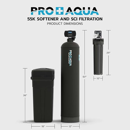 PRO+AQUA PRO-SCI-S55E Whole House Water Filter & Softener Bundle | 55, 000 - Image 9
