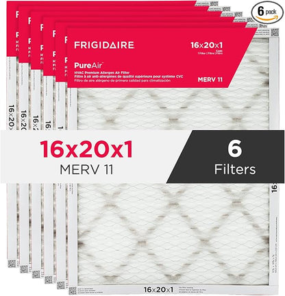 Frigidaire PureAir® 16x20x1 MERV 11 Prem Allergen Electrostatic Pleated Air by Frigidaire