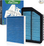 Cabin & Engine Air Filter Fit for Hyundai Elantra 1.8L 2011-2016, Elantra Gt L4 by Forccord