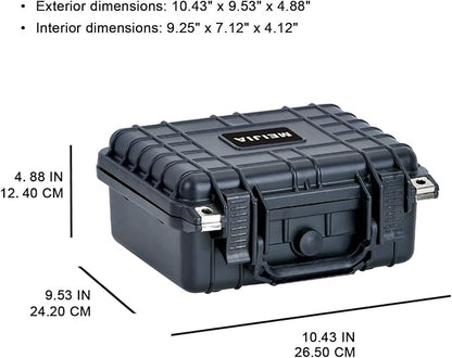 MEIJIA Portable All Weather IP67 Waterproof Protective Case, Hard Camera Case - Image 3