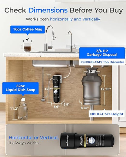 Waterdrop 10UB-CM 6 Months Under Sink Water Filter - Image 6