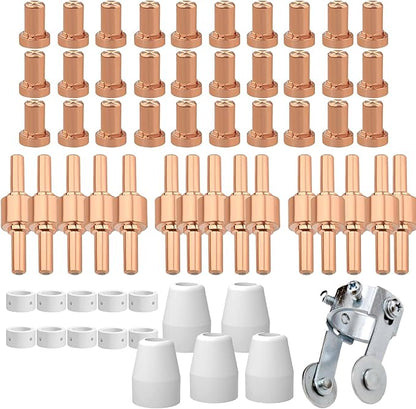 61Pcs PT31 Plasma Cutting Consumables by RIEELANG-US