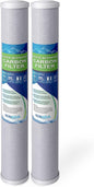 Standard Whole House Coconut Shell Carbon Block 5 Micron Water Filter 20” x by Ronaqua