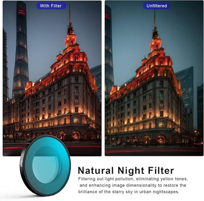 Haoge Natural Night Filter for DJI Osmo Nano, for Night City - Image 3