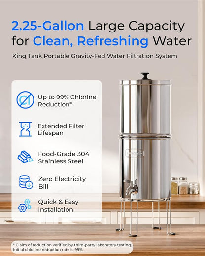 Waterdrop Gravity-fed Water Filter System, NSF/ANSI 42&372 Standard, - Image 2