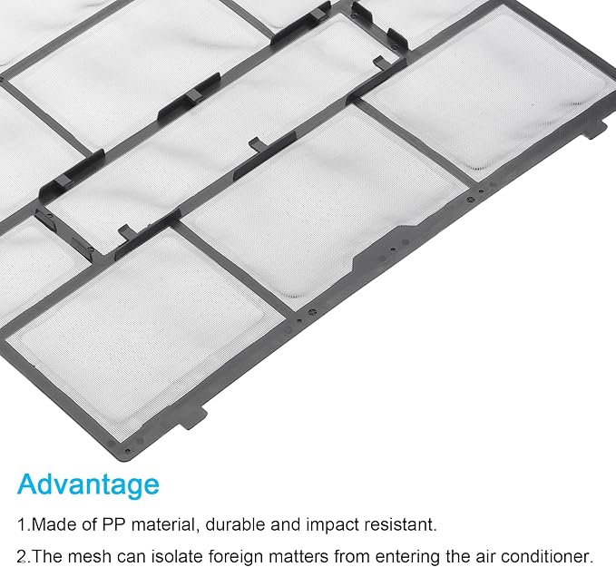 PATIKIL Air Conditioner Filter Replacement 353mm x 290mm, Plastic Air Filtering - Image 4