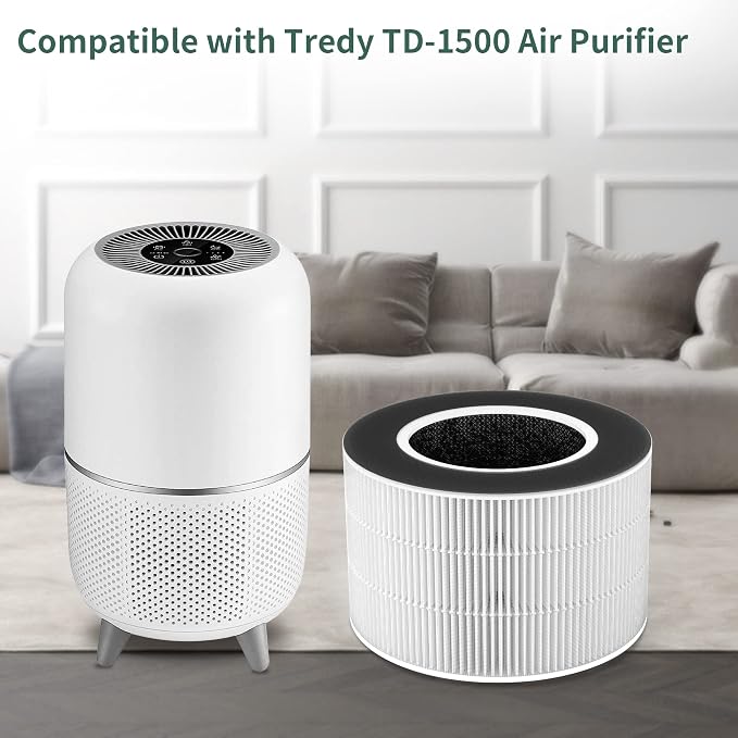 4 Packs TD-1500 Replacement Filter Compatible - Image 4