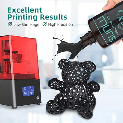 SUNLU 3D Printer Resin 1kg, Fast Curing Standard 3D Resin - Image 6