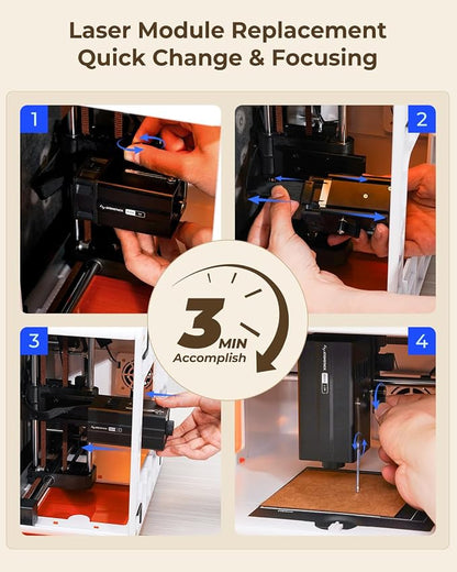 ATOMSTACK P1 5W Laser Engraver, Laser Cutter, Unibody Laser Engraving Machine - Image 4