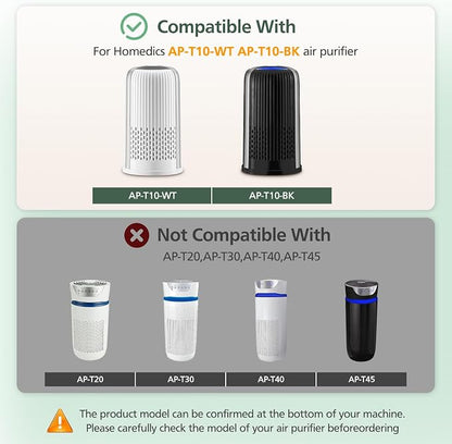 AP-T10FL Replacement Filter for HoMedics AP-T10-BK and AP-T10-WT Air Purifier - Image 7