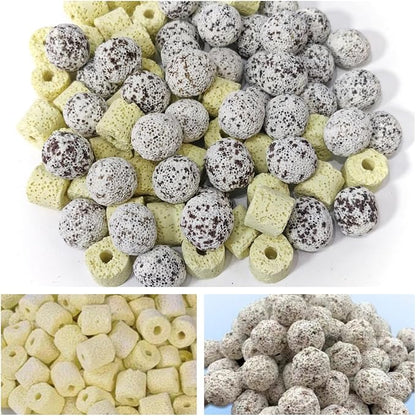 Filter Media, Bio Media for Aquarium Sump Filter Ceramic Rings Activated Carbon by Unknown