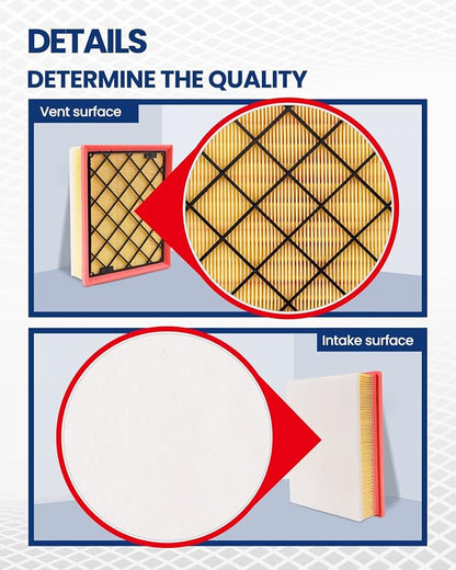 KAX Engine Air Filter, CA11480 Replacement - Image 5