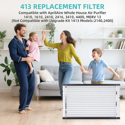 2 Pack 413 Air Filter Compatible - Image 2