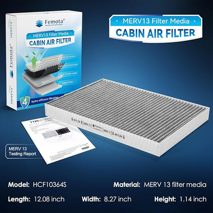 Certified MERV 13 Cabin Air Filter - Image 2