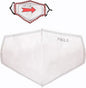 100 PCS New 3D Cutting PM 2.5 Activated Carbon Filter, 5 Layers 3D Pm2.5 Filter by Quejowy