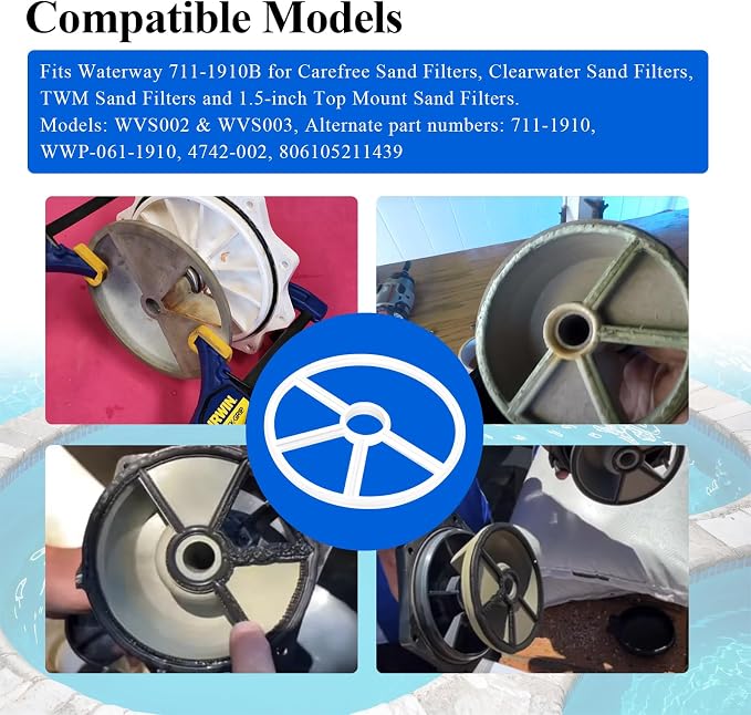 1 Pc Diverter Spider Gasket Compatible - Image 3