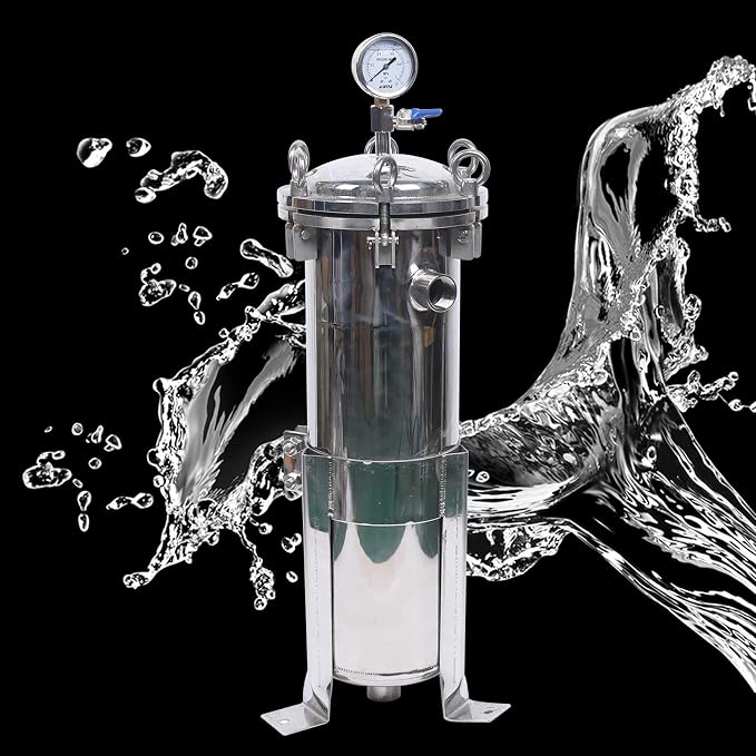 304 Stainless Steel Bag Filter Housing, Industrial Process Filter Housings - Image 3