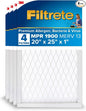 Filtrete 20x25x1 AC Furnace Air Filter, MERV 13, MPR 1900, Premium Allergen by Filtrete