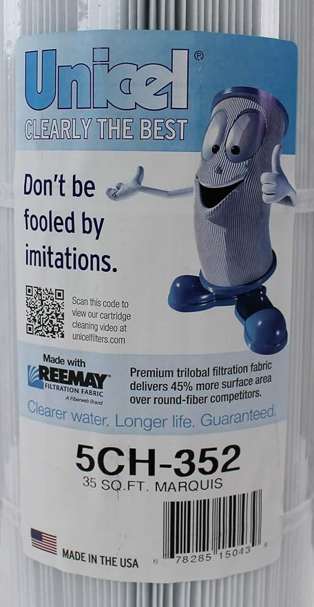 Unicel 5CH-352 35 Square Foot Media Replacement Hot Tub Spa Filter Cartridge - Image 3
