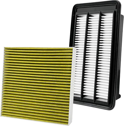 2PCS Cabin Engine Air Filter Kits JM802 JMAA00 Fits by Capume