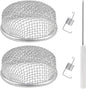 RV flying insect screen fit for RV furnace vent screen, RV water heater vent by Steyupbes