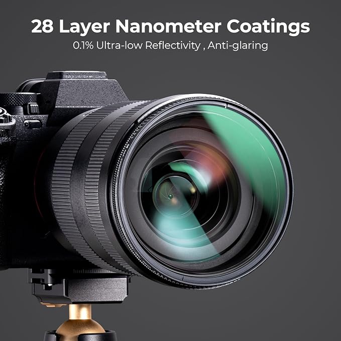 K&F CONCEPT 82mm Ultra-Low Reflectivity Circular Polarizers Filter 28 - Image 5