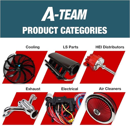 A-Team Performance High Flow Throttle Body Air Intake Filter - 14 in x 3 in - Image 5